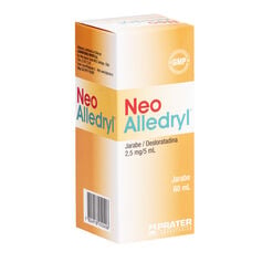 Neo Alledryl 2,5 mg/5 mL x 60 mL Jarabe - Prater