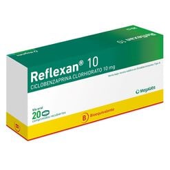 Reflexan 10 mg x 20 Comprimidos Recubiertos - Megalabs chile s.a