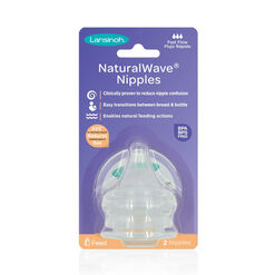 Chupetes Natural Wave Flujo Rapido 2Un Lansinoh