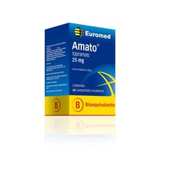 Product image of Amato 25 mg x 60 Comprimidos Recubiertos - Eurofarma chile