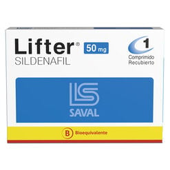 Product image of LIFTER Sildenafil 50 mg 1 comprimidos - Saval s.a.