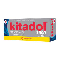 Product image of Kitadol 1 g x 18 Comprimidos - Chile