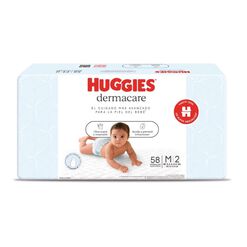 Pañal Huggies Puro & Natural Dermacare M 58Un