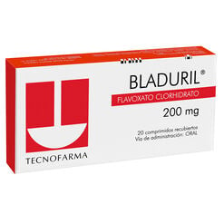 Bladuril 200 mg x 20 Comprimidos Recubiertos - Tecnofarma s.a.