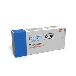 Product image of Lamictal 25 mg x 30 Comprimidos Dispersables - Glaxosmithkline chile