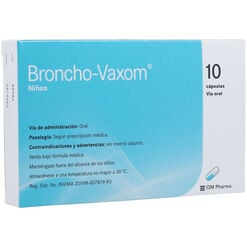 Broncho Vaxom 3,5 mg Infantil x 10 Capsulas - Itf - labomed