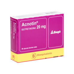 Acnotin 20 mg x 30 Cápsulas Blandas - Bago