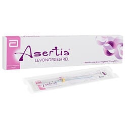 Asertia 20 mcg/24 hrs Sistema de administracion vaginal x 1 Anillo vaginal - Recalcine s.a.