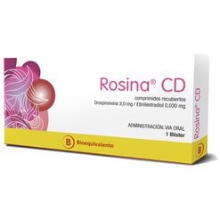 Product image of Rosina CD x 28 Comprimidos Recubiertos - Gedeon richter chile spa