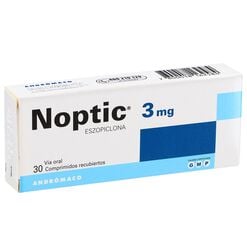 Product image of Noptic 3 mg x 30 Comprimidos Recubiertos - Andromaco s.a.