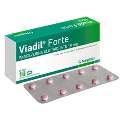 Viadil Forte 10 mg x 10 Comprimidos Recubiertos - Megalabs chile s.a