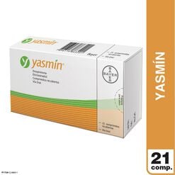 Product image of Yasmin x 21 Comprimidos Recubiertos - Bayer de chile s.a.