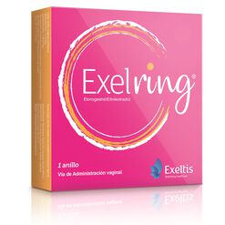 Exelring 120 mcg/ 15 mcg x 1 Anillo Vaginal - Exeltis