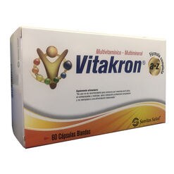 Product image of Vitakron A-Z x 60 Capsulas Blandas