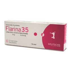 Flarina 35 x 21 Comprimidos - Deutsche pharma