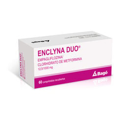 Product image of Enclyna DUO 12,5/1000 mg x 60 Comprimidos Recubiertos - Boehringer ingelheim