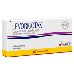 Levorigotax 5 mg x 30 Comprimidos Recubiertos - Prater