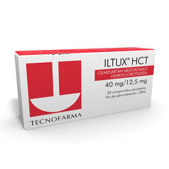 Iltux HCT 40 mg/12.5 mg x 28 Comprimidos Recubiertos - Tecnofarma s.a.