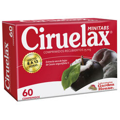 Product image of Ciruelax Minitabs 75 mg x 60 Comprimidos Recubiertos - Megalabs chile s.a