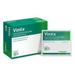 Vintix 250 mg x 10 Sobres Polvo Para Uso Oral - Megalabs chile s.a