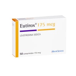 Eutirox 175 mcg x 50 Comprimidos - Merck