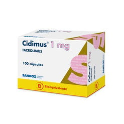 Cidimus 1 mg x 100 Cápsulas - Sandoz chile s.p.a.