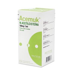 Acemuk 100 mg/5ml Polvo para Jarabe Fco. 100 ml - Deutsche pharma