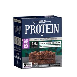 Product image of Wild Protein Chocolate Bitter 5un X 45g