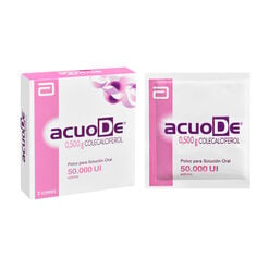 Acuode 50000 UI x 2 Sobres Polvo Para Solución Oral - Lafi