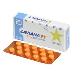 Product image of Zaviana Fs 6.25 mg Caja 30 Comp. Recubiertos Liberación Prolongada - Recalcine s.a.