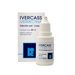 Ivercass 0.6 % x 20 ml Solución Oral para Gotas - Dm pharma