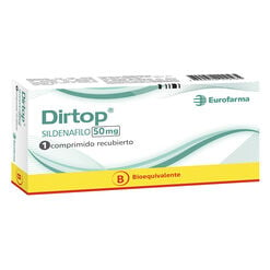 Product image of Dirtop 50 mg x 1 Comprimido Recubierto - Medipharm s.a.