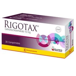 Rigotax 10 mg x 30 Comprimidos - Prater