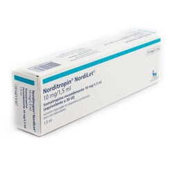 Product image of Norditropin Nordilet 10mg/1.5 ml (30 UI) x 1 Jeringa Prellenada Solución Inyectable - Novonordisk