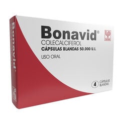 Bonavid 50000 UI x 4 Capsulas Blandas - Pasteur