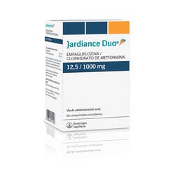 Jardiance Duo 12.5 mg/1000 mg x 60 Comprimidos Recubiertos - Boehringer ingelheim