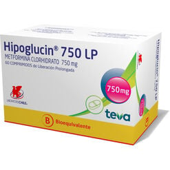 Hipoglucin LP 750 mg x 60 Comprimidos de Liberación Prolongada - Chile