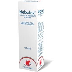 Nebulex 50 mcg/dosis x 120 Dosis Suspensión Para Nebulización Nasal - Chile