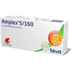 Amplex 5 mg/160 mg x 30 Comprimidos Recubiertos - Chile