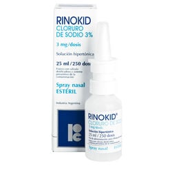 Rinokid 3 % x 25 mL Solución Nasal Para Nebulizacion - Dm pharma