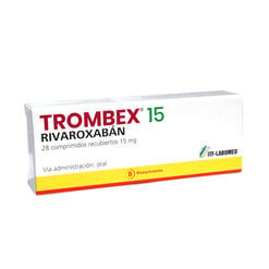 Trombex 15 mg x 28 Comprimidos Recubiertos - Itf - labomed