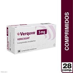 Verquvo 5 mg x 28 Comprimidos Recubiertos - Bayer de chile s.a.