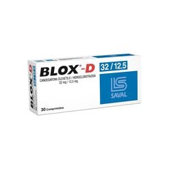 Blox-D 32 mg/12,5 mg x 30 Comprimidos - Saval s.a.