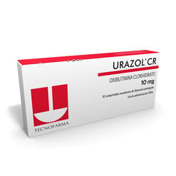 Product image of Urazol CR 10 mg x 10 Comprimidos Recubiertos de Liberación Prolongada - Tecnofarma s.a.