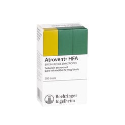 Atrovent HFA 20 mcg/dosis Aerosol para Inhalación 200 dosis - Boehringer ingelheim