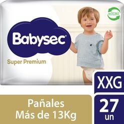 Pañal babysec super premium xxg 27 Unidades