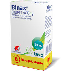 Product image of Binax 30 mg Caja 28 Cáps. con Gránulos con Recubrimiento Entérico - Chile