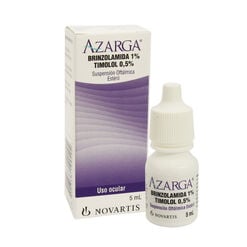 Azarga x 5 mL Suspensión Oftálmica - Novartis