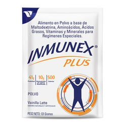 Product image of Inmunex Plus Vainilla Late X 131G Sachet