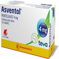 Asventol 4 mg x 30 Sobres Granulado Oral En Sobres - Chile